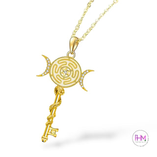 🗝️ The Crossroads Key Necklace | Hekate Collection