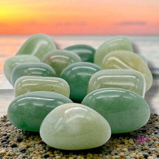 Enchanted Green Aventurine Tumbled Stone 🍀💚✨