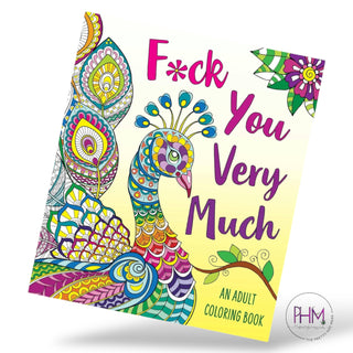 F*Ck You Very Much |  A Sweary Coloring Book 😏🎨