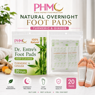 Turmeric & Ginger Detox Foot Pads | Dr. Entre's ✨🌿