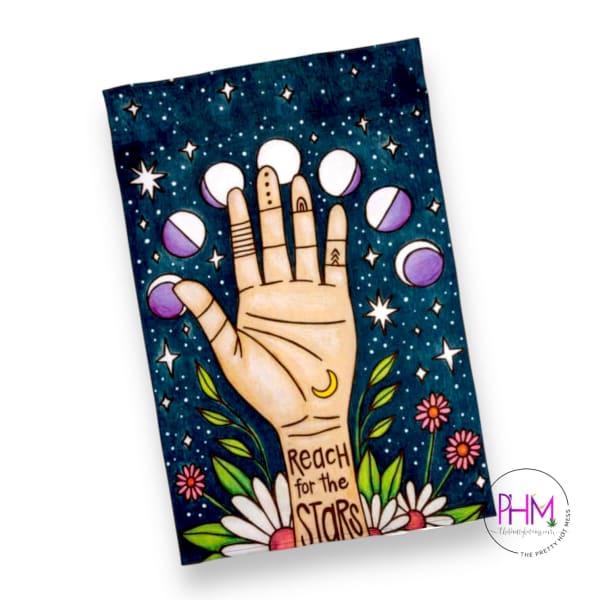 Reach For The Stars Dish Towel - kitchen towel