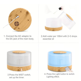 High Vibrations Ultrasonic Large Room Diffuser 🌿