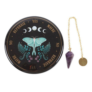 Luna Moth Pedulum Divination Kit 🦋🌙