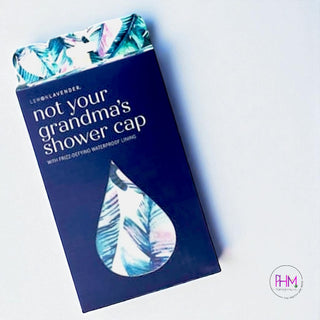 Not Your Grandma's Shower Cap | Lemon Lavender 🚿