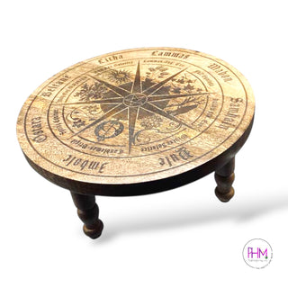 Witches’ Sabbath Wheel of the Year Altar Table 🌞🌙✨