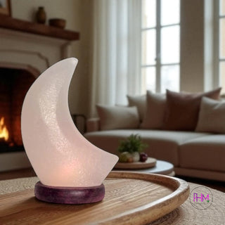 Witches Moon Himalayan Salt Lamp 🌙