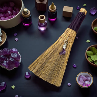 🖤 Wickedly Enchanting Mini Witches Broom 🖤