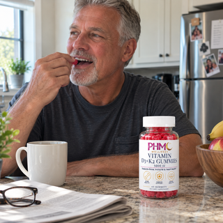 ☀️ Vitamin D3 + K2 Gummies 5000 IU | PHM Wellness™