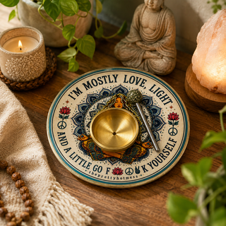 Zen As F*ck™ Mini Singing Bowl 🧘‍♀️