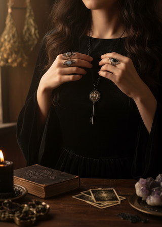 🗝️ Coven  Key Necklace | Hekate Collection
