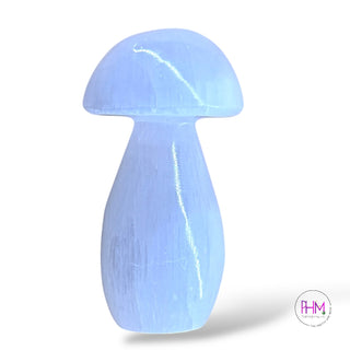 🌙 Selenite Mushroom Carving 🍄