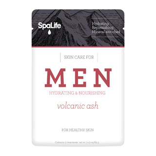 Men’s Volcanic Ash Hydrating Facial Mask 🌋🖤