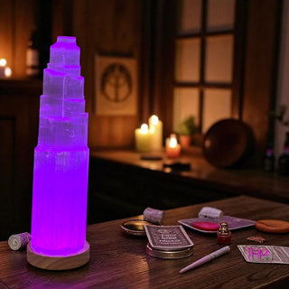 ✨ Soul Space Selenite Lamp Collection ✨