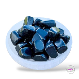 Enchanted Jet Tumbled Stone 🖤