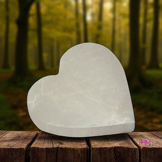 Mystic Selenite Hearts Collection