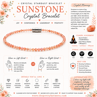 Crystal Stardust Bracelet Collection ✨💎🌙
