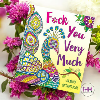 F*Ck You Very Much |  A Sweary Coloring Book 😏🎨