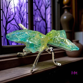 Enchanted Rainbow Quartz Dragonfly ✨