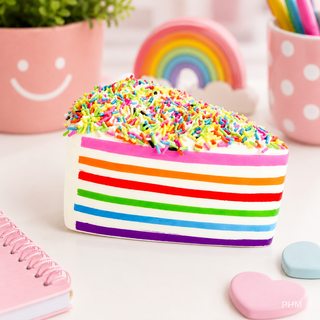 🦄 Jumbo Unicorn Sprinkle Squishy Cake
