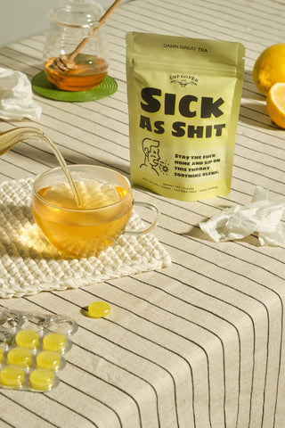 Sick As Shit Herbal Tea | Improper Co. 🤧🍵