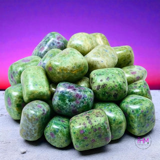 Enchanted Ruby in Fuchsite Tumbled Stone 🩷