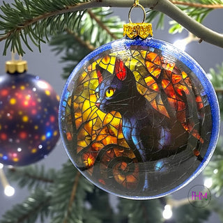 The Witch’s Familiar Handblown Ornament 🔮