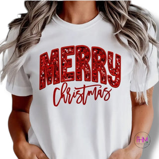 🎄 The Holly Jolly Sparkle Tee 🎄🎅🏼