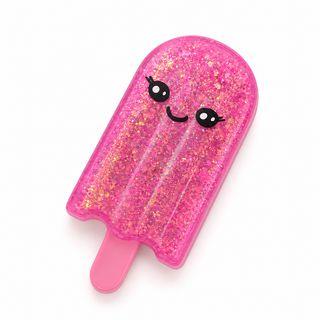 Sparkle Swirl Glitter Pop ✨🍭🌈