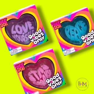 Good Vibes Heart | NeeDoh ✌🏼 VIP DROP