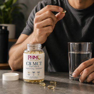 C8 MCT Softgels | PHM Wellness ⚡🧠