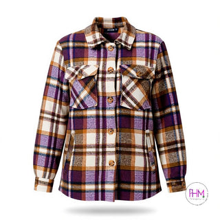 🌜 Midnight Ember Shacket