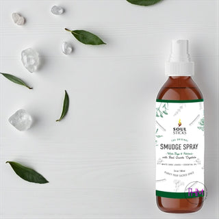 White Sage & Patchouli Smudge Spray | Soul Sticks 🤎