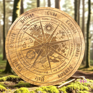 Witches’ Sabbath Wheel of the Year Altar Table 🌞🌙✨