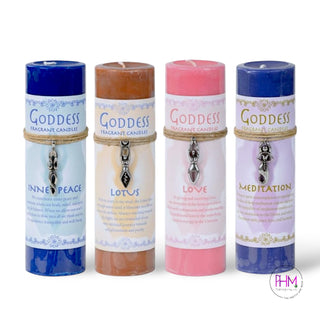 Goddess Pewter Pendant Candles 🌙🕯️✨