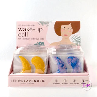Wake Up Call Under Eye Gel Pads | Lemon Lavender