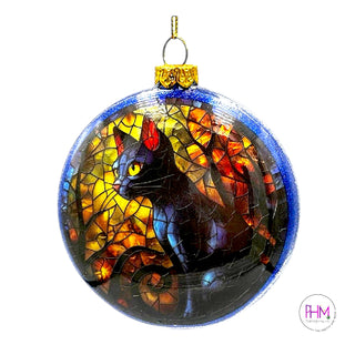 The Witch’s Familiar Handblown Ornament 🔮