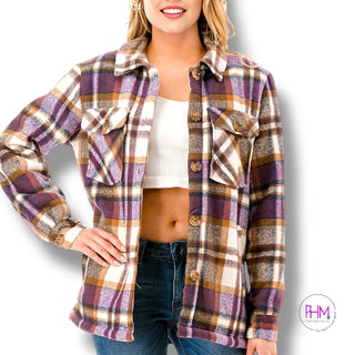 🌜 Midnight Ember Shacket