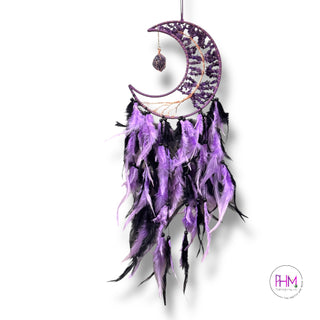 Enchanted Crystal Moon 🌙 Dream Catcher