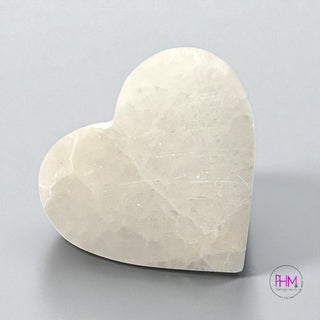 Mystic Selenite Hearts Collection