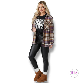 Warning: I Have No Filter T-Shirt 😏