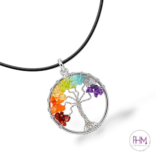✨ Rooted in Light Chakra Necklace 🌙🌈
