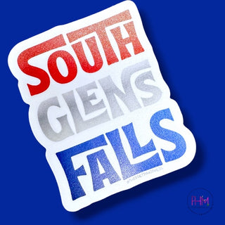 South Glens Falls Sticker 💙❤️🐾