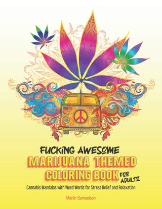 Fucking High AF | Adult Coloring Book 🖍️🌿💨