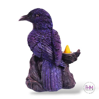 Violet Omen Back Flow Incense Burner 🐦‍⬛