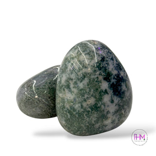 Enchanted Moss Agate Tumbled Stone 🌳