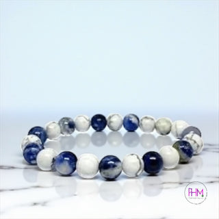 Tranquility Crystal Bracelet 🌙💙