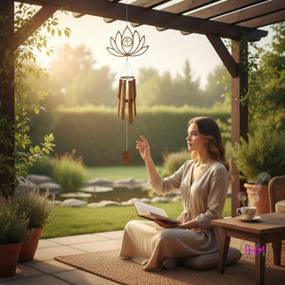 Lotus Whisper Wind Chime 🪷