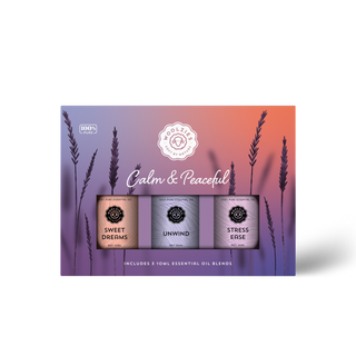 Calm & Peaceful Essential Oil Collection | Woolzies 🕊️