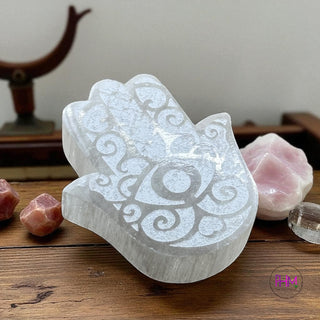 Mystic Selenite Hamsa Collection 🪬
