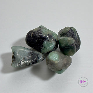 Enchanting Emerald Tumbled Stone 💚✨🔮